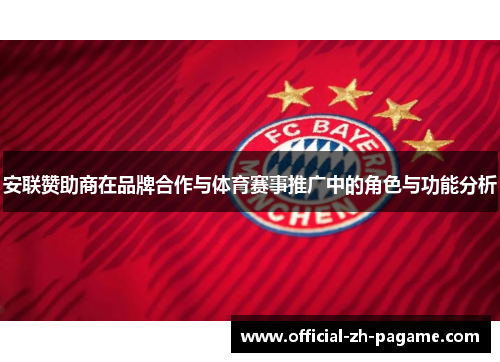 安联赞助商在品牌合作与体育赛事推广中的角色与功能分析